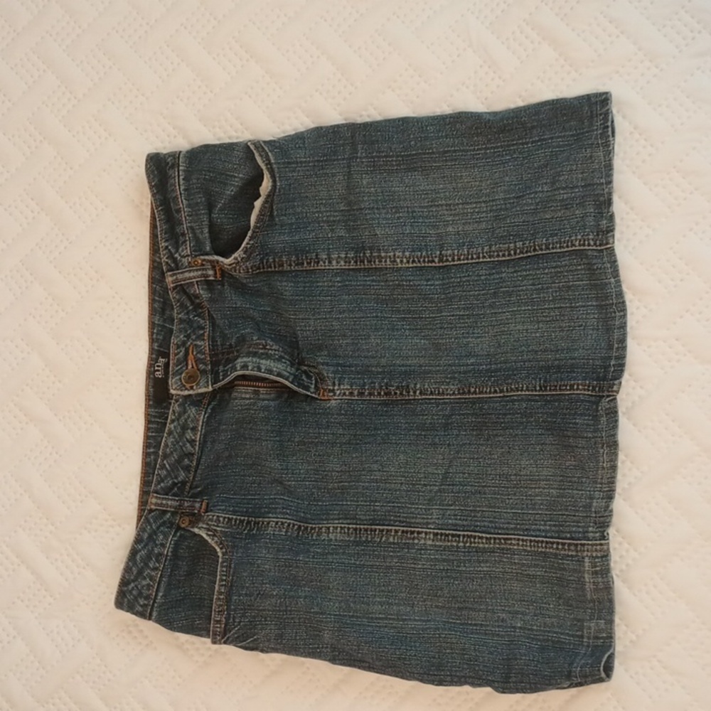 Ana Dark Denim Skirt